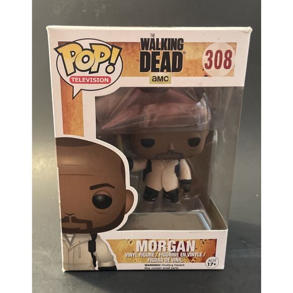 Funko Pop! Television: The Walking Dead MORGAN #308 - Picture 1 of 7